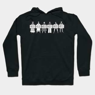 Women Voting Through the Decades Hoodie